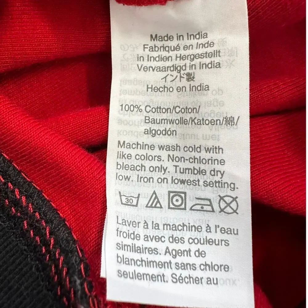 J. Crew Factory Womens Medium Black Red Buffalo Plaid Jogger Pants